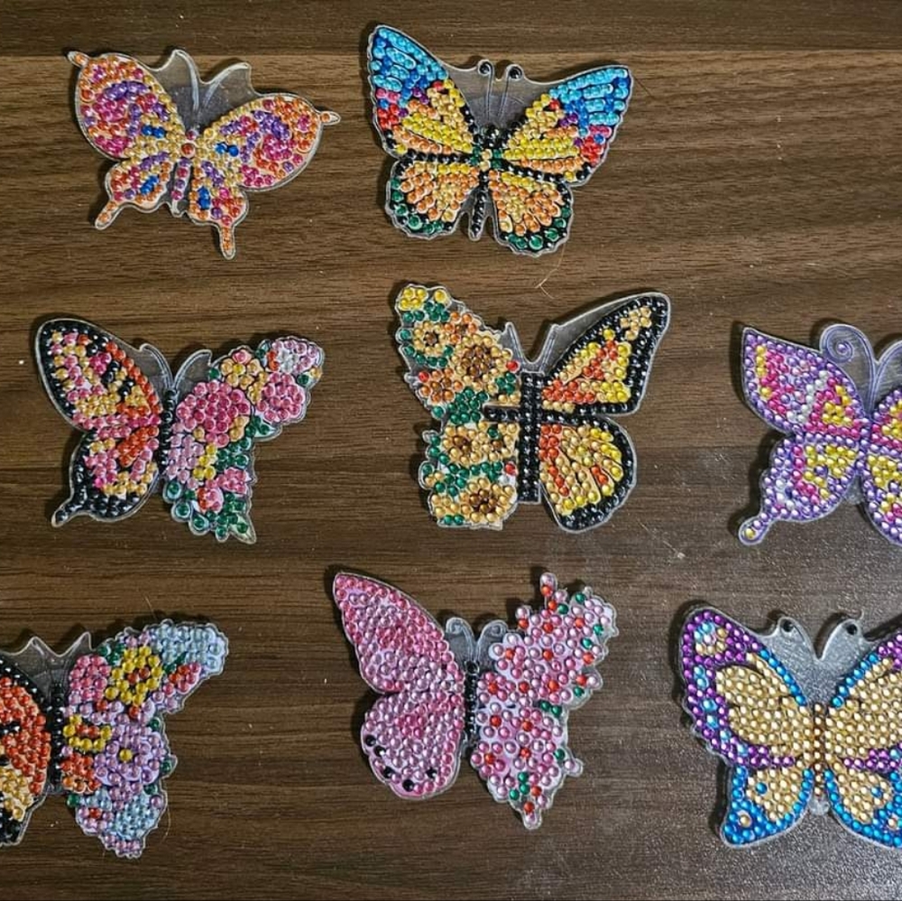 Butterfly fridge magnets